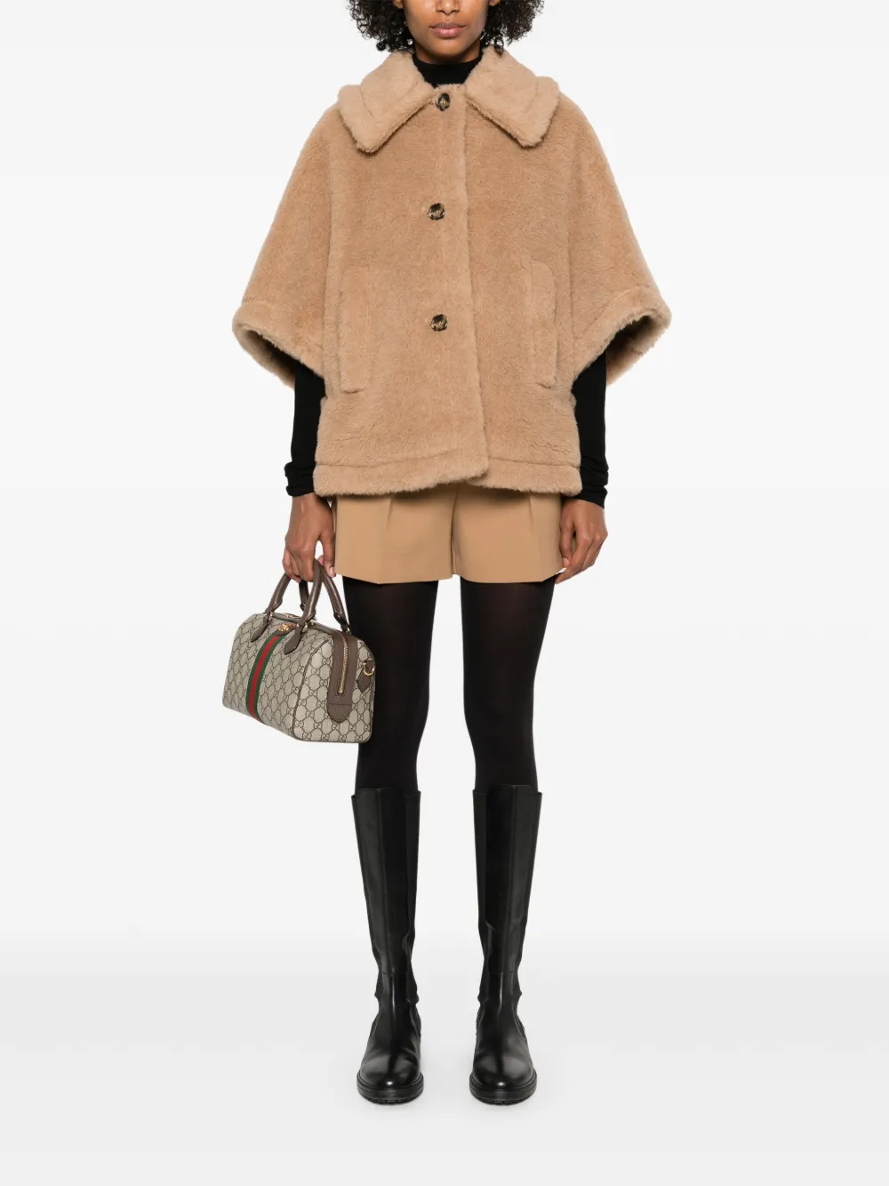 Max Mara Tenebre cape - Beige