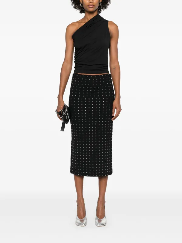 スカート SPORTMAX Woman Skirt Black 2512101011600 013 Sportmax Nome Skirt | Black | FARFETCH