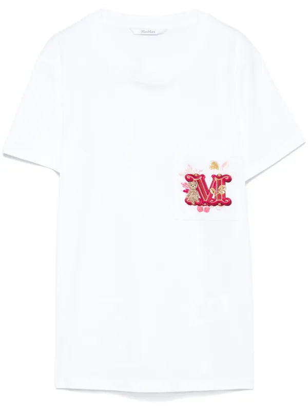 Max Mara Nunzio T-shirt in White