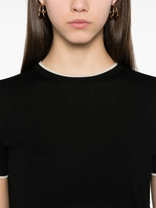 【送料&関税込】'S Max Mara egidio T-shirt Max Mara Segale Tシャツ | ブラック | FARFETCH JP