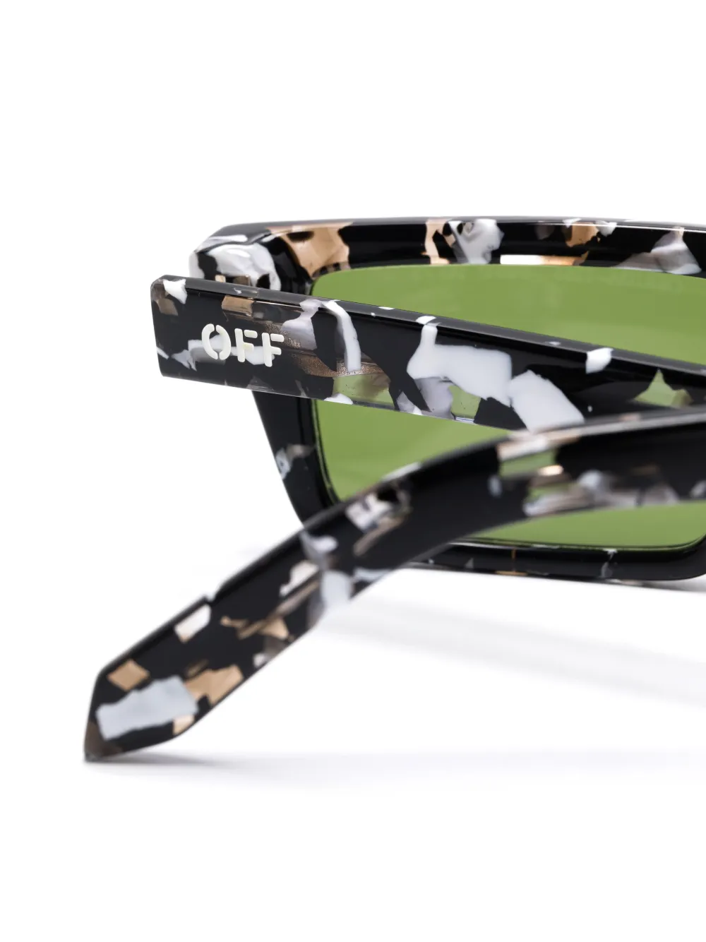 Off-White Warren zonnebril Zwart