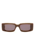 Off-White Eyewear Arthur sunglasses - Brown
