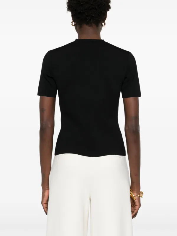 【関税込み】Max Mara Estella boxy T-shirt Max Mara Segale Tシャツ | ブラック | FARFETCH JP