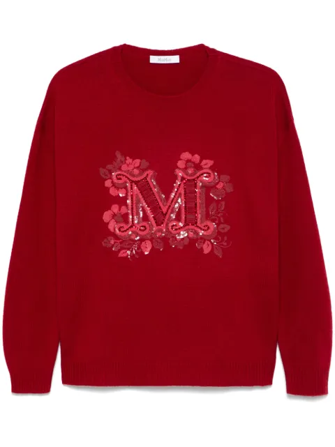 Max Mara sequin-embellished sweater