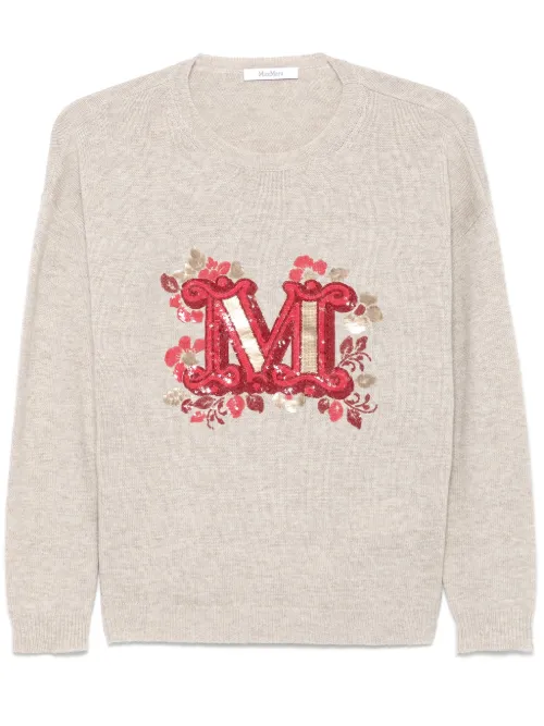 Pull brodé de sequins - Max Mara - Modalova