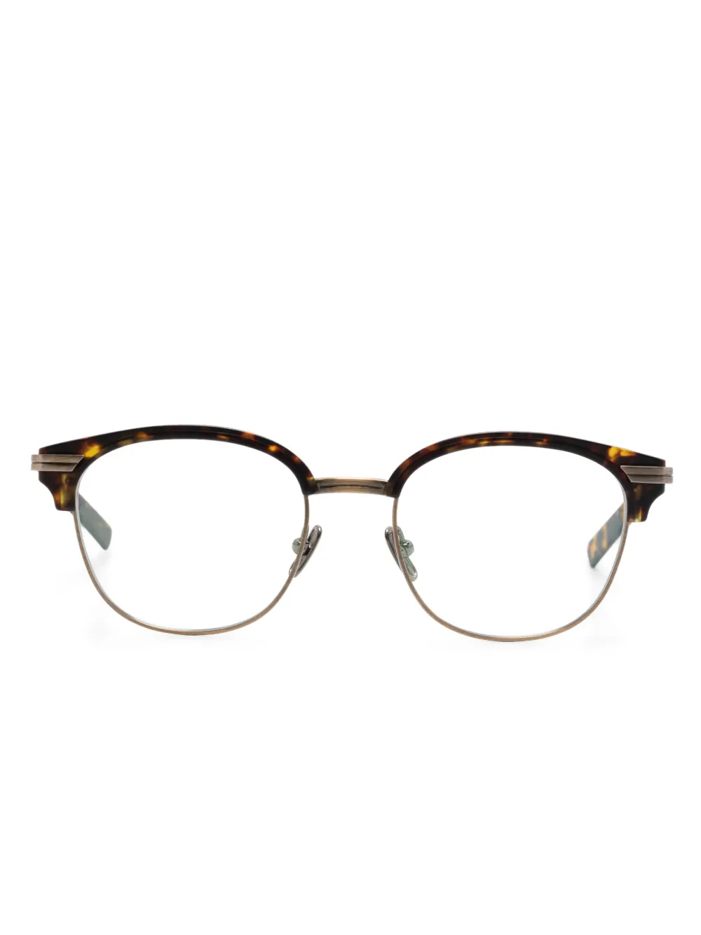 Lunor lunettes de vue à monture pantos | marron | Image 1
