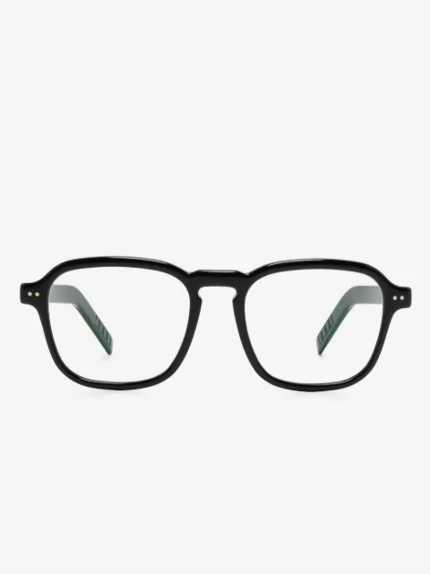 Lunor square-frame glasses