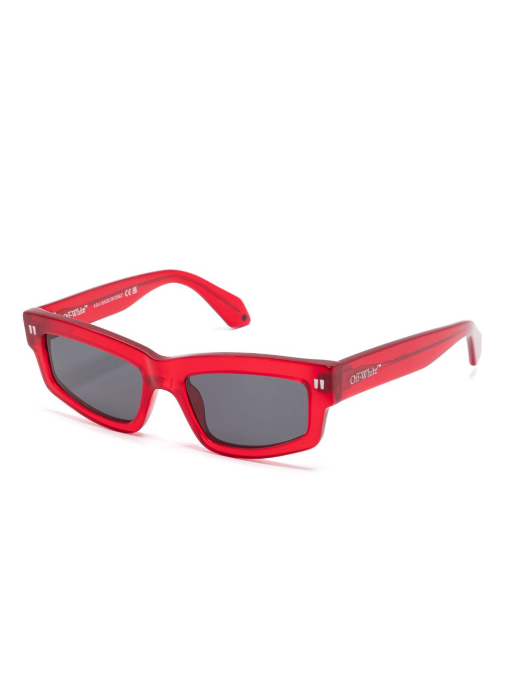 Off-White Miramar sunglasses - Rood