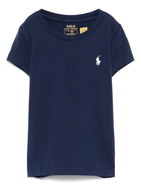 POLO RALPH LAUREN KIDS playera de algodón con logo bordado