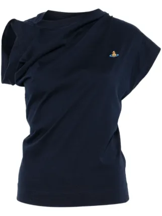 【Vivienne Westwood】ネイビー Hebo Tシャツ Vivienne Westwood Navy Hebo T-Shirt Vivienne Westwood
