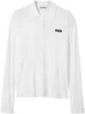 Miu Miu jersey polo shirt - White