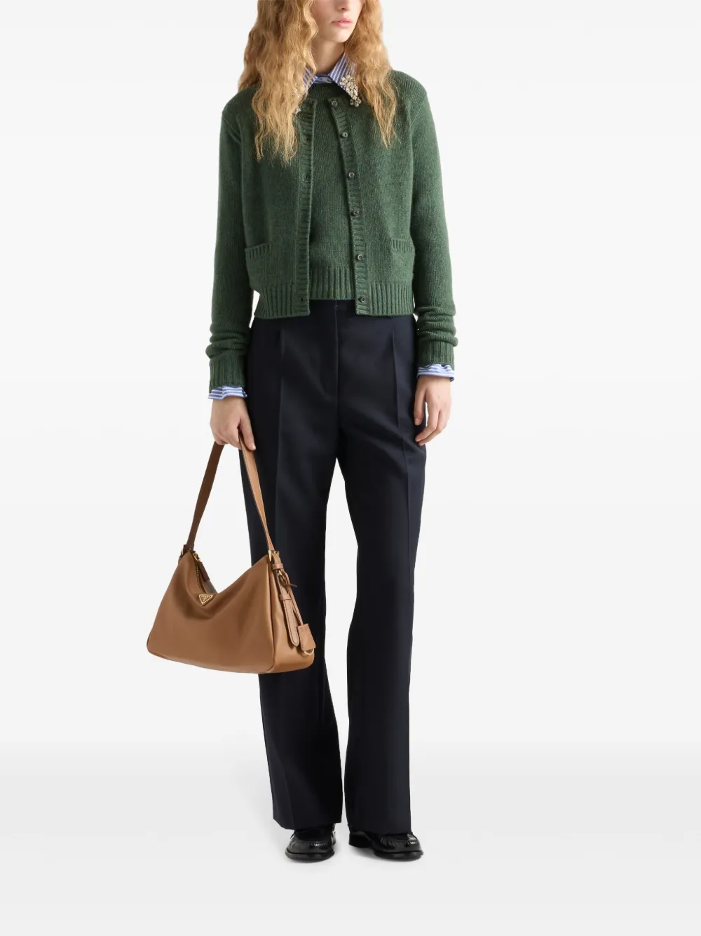 Prada ribbed Re-Cashmere sweater | Knitted Sweaters | Image 2