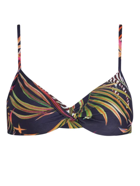 Lygia & Nanny top de bikini Cassis