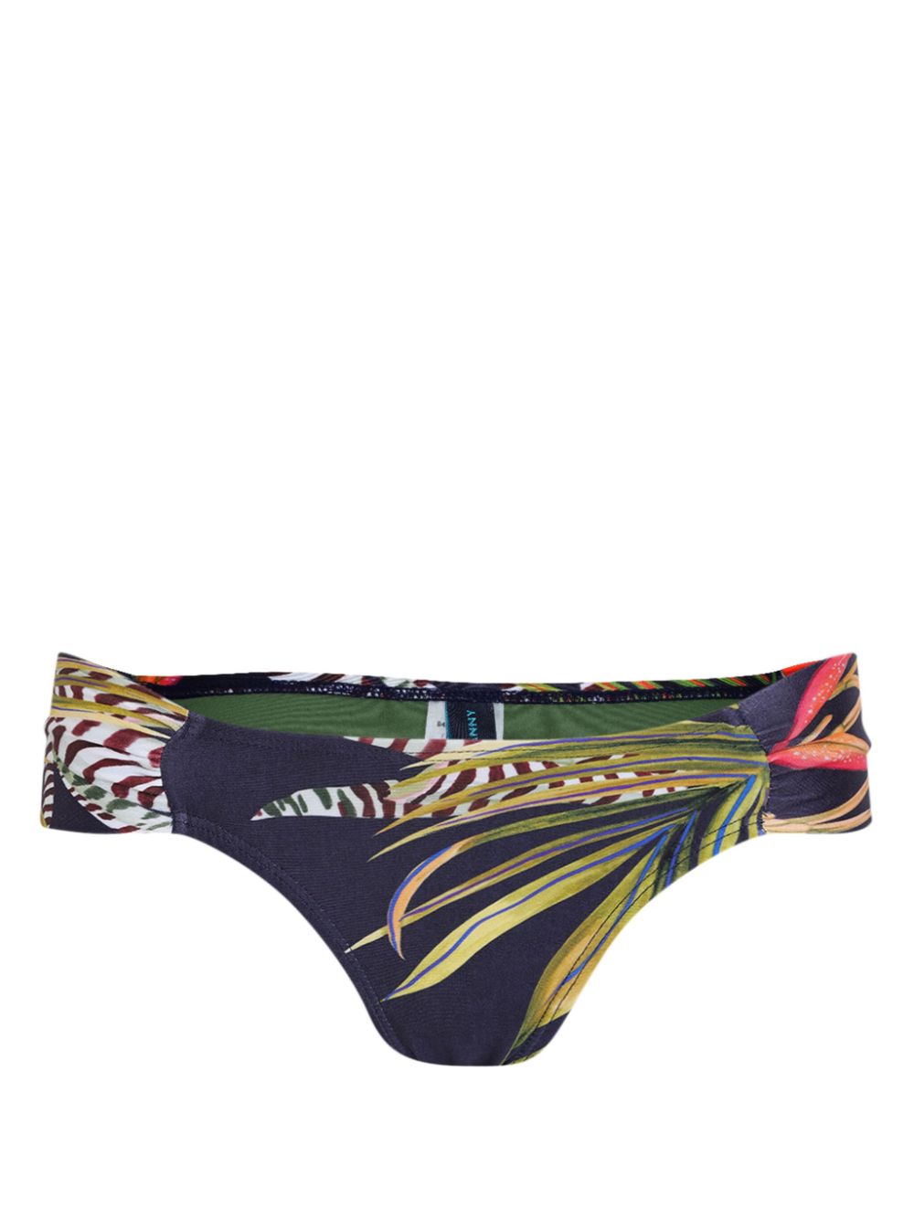 Lygia & Nanny Bikinislip met print Blauw