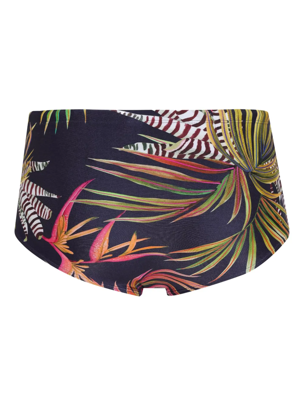 Lygia & Nanny tropical-print swimming trunks Blauw