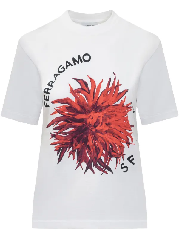 Ferragamo short-sleeve T-shirt White FARFETCH UK