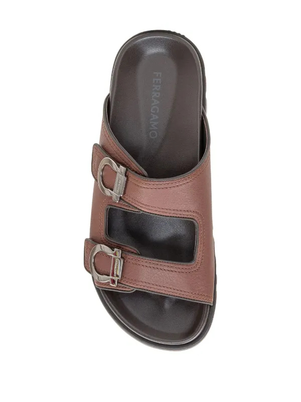 Ferragamo Colly Sandals | Brown | FARFETCH display picture 2