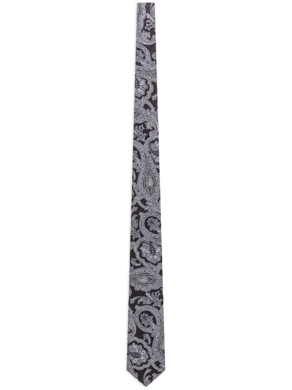 ETRO corbata de seda estampada | negro | Image 1
