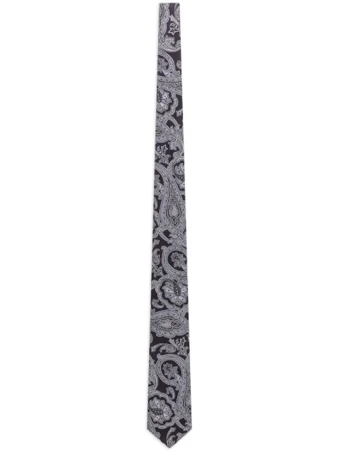 ETRO printed silk tie