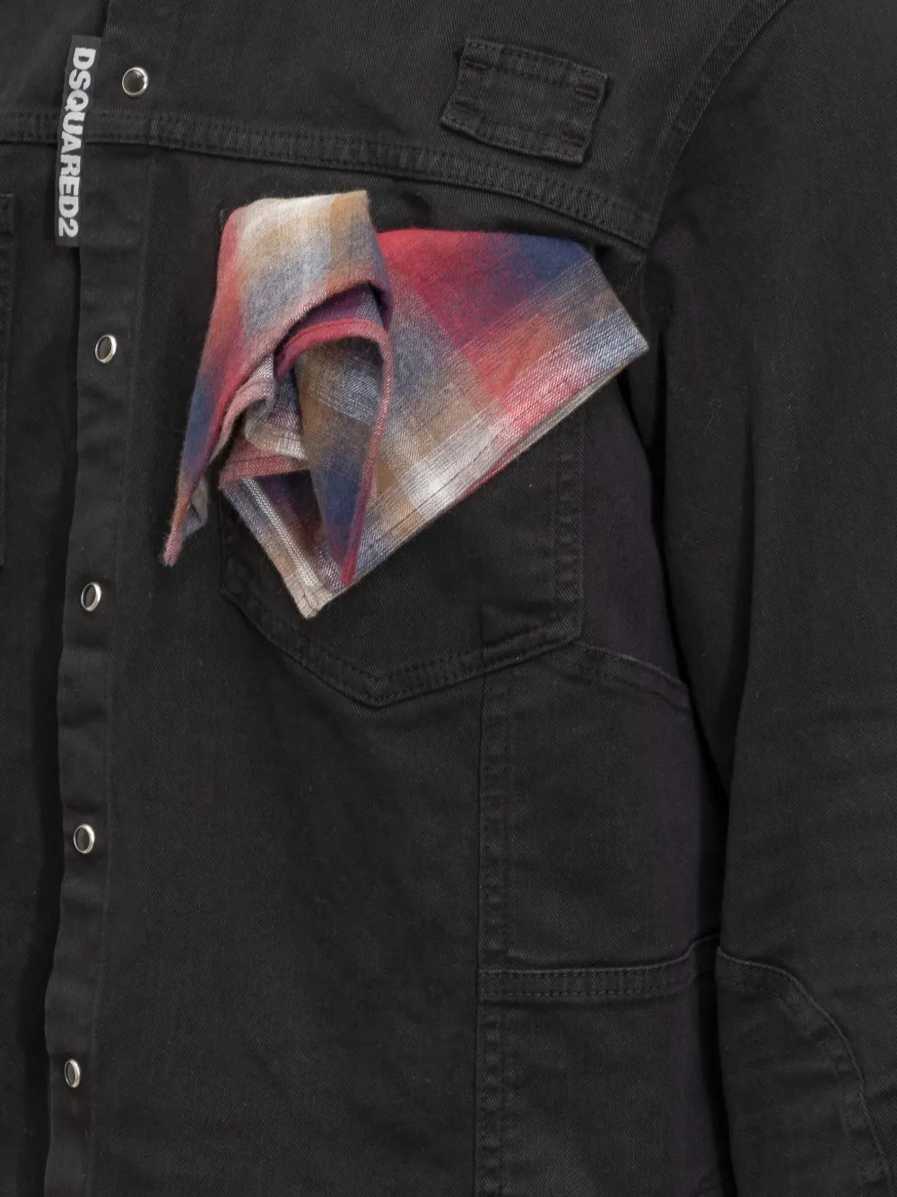 DSQUARED2 Carpenter overhemd Zwart