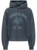 DSQUARED2 Cypro hoodie - Blue