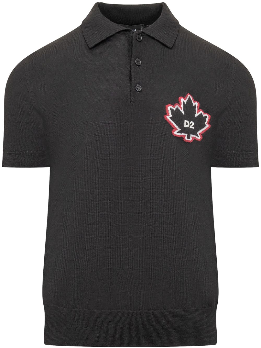 D2 Leaf polo shirt