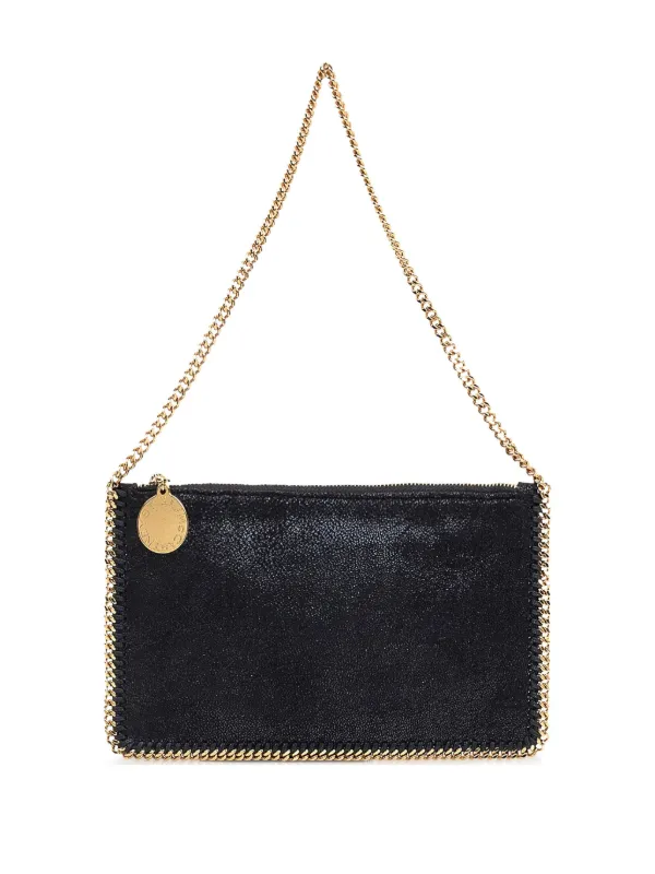バッグ Stella McCartney Clutch Bag Stella McCartney Falabella Clutch Bag | Black | FARFETCH