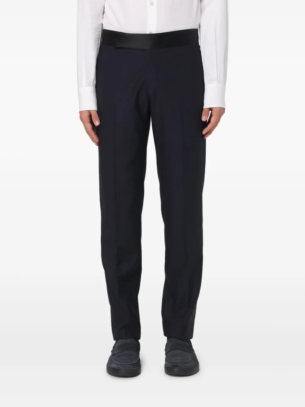 Emporio Armani Pak met enkele rij knopen Blauw