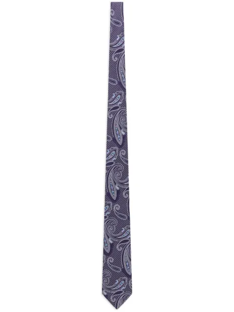 ETRO printed silk tie