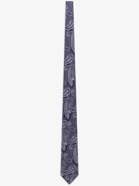 ETRO printed silk tie