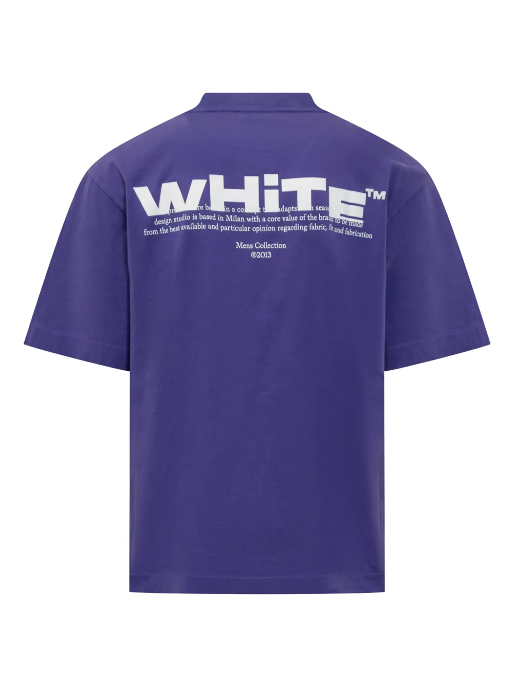 Off-White Off Shared Skate T-shirt - Blauw