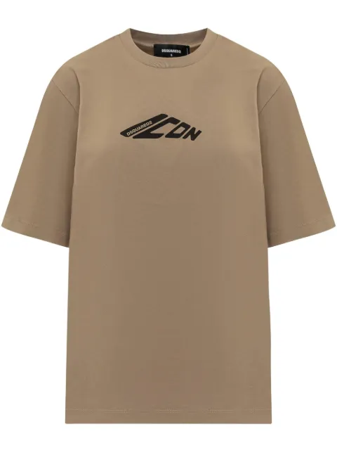 DSQUARED2 playera con logo estampado