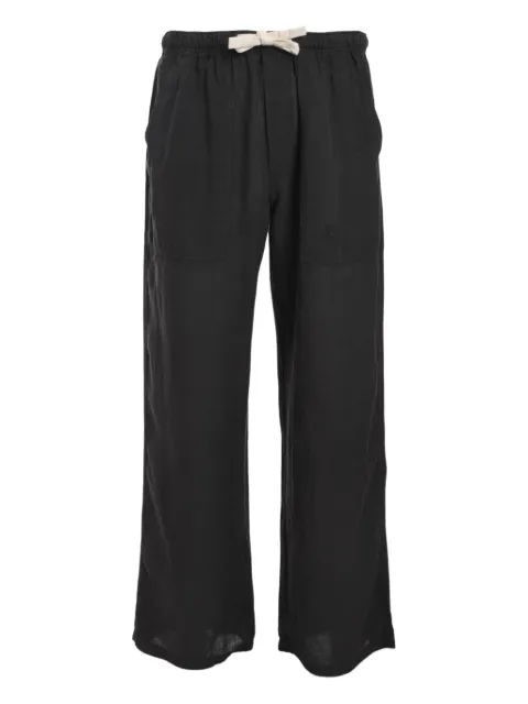Palm Angels pantalones con cordones en la pretina