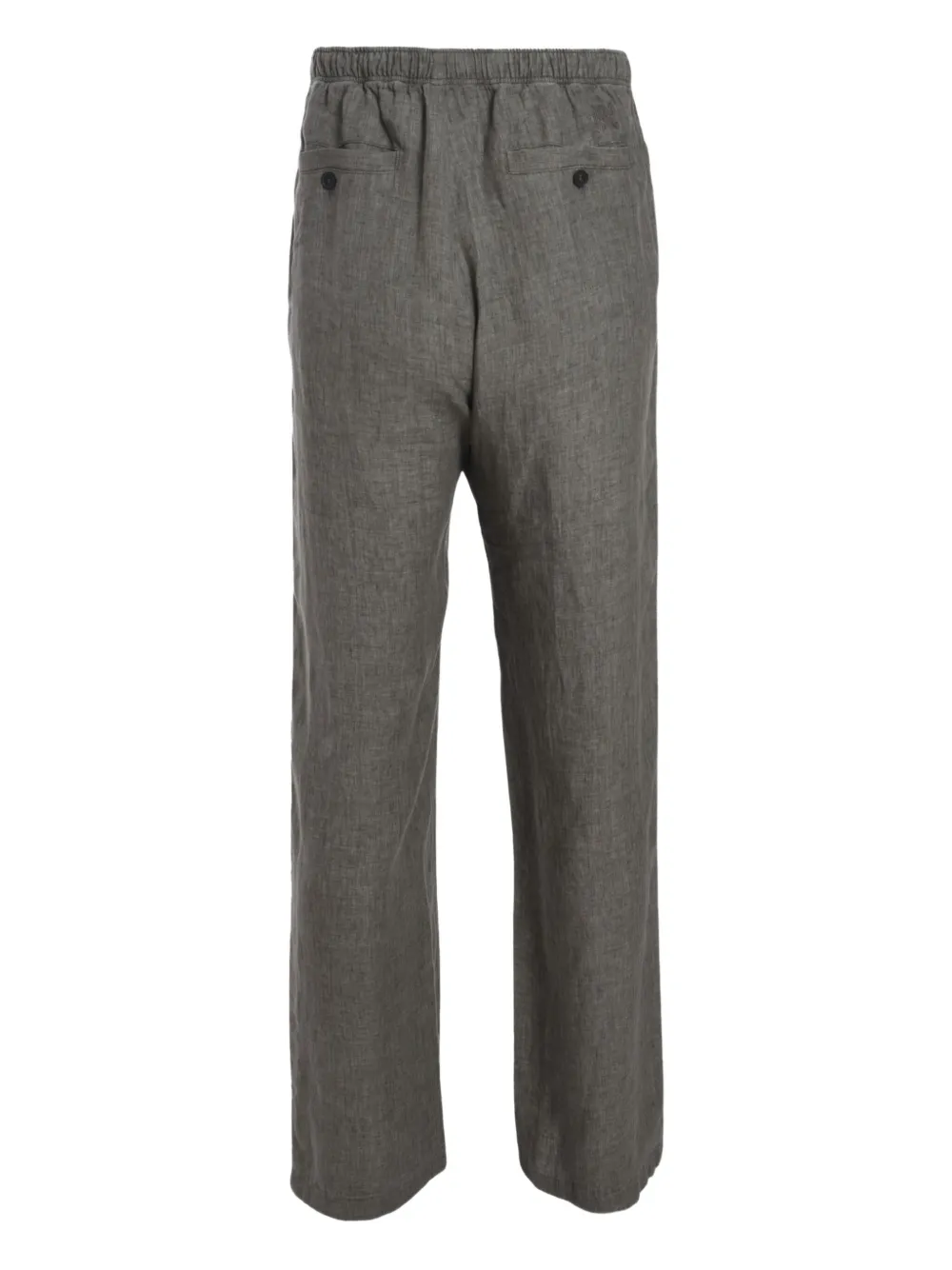 Palm Angels Broek met trekkoordtaille - Groen