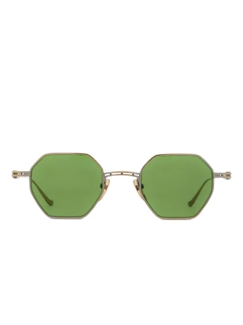 Chrome Hearts lentes de sol con armazón geométrica