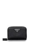 Prada leather coin purse - Black