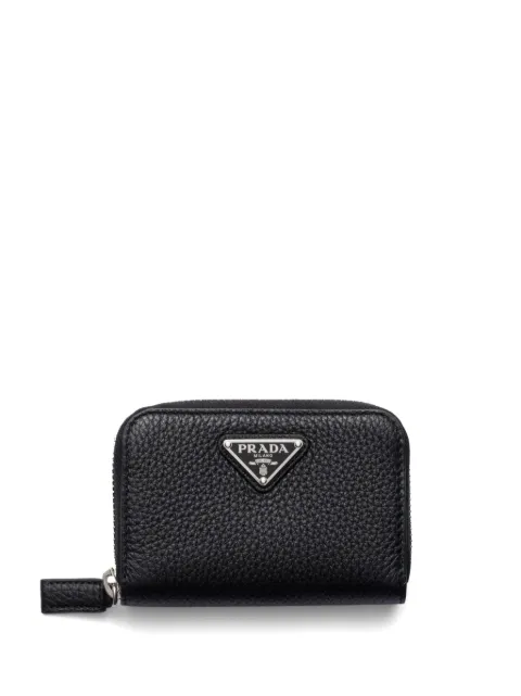 Prada leather coin purse