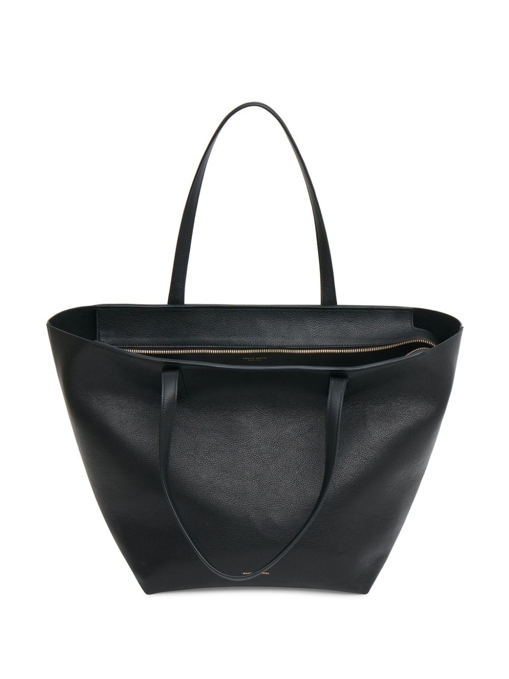 Mansur Gavriel Leren shopper Zwart