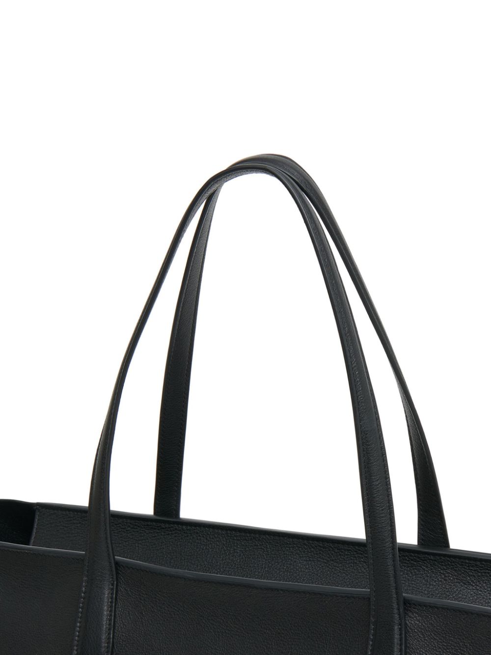 Mansur Gavriel Leren shopper Zwart