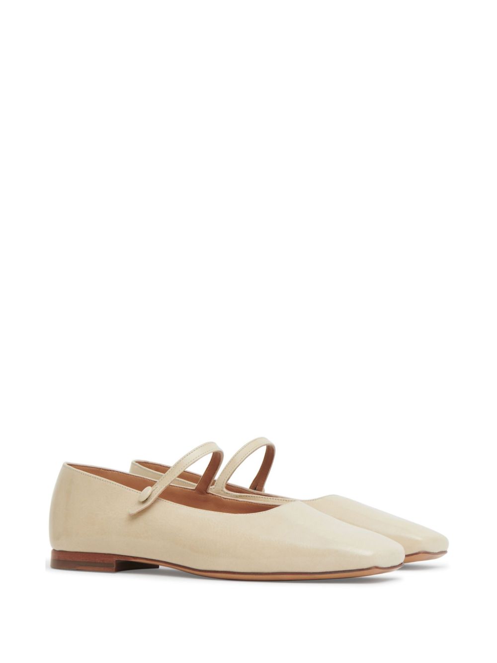 Mansur Gavriel Mary Jane ballerina's - Beige