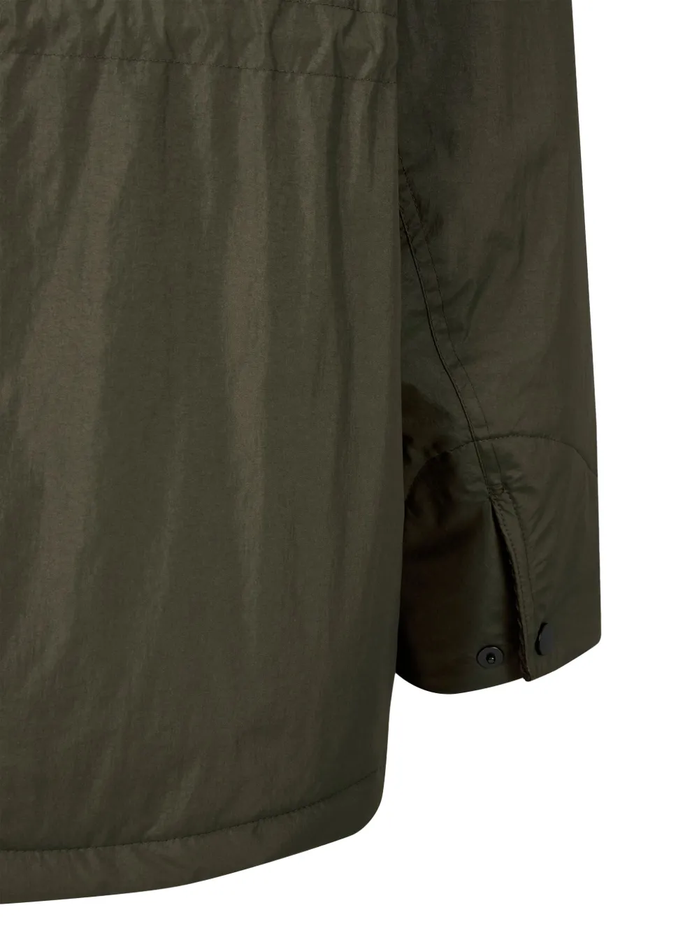 STUDIO TOMBOY Carabiner halfslange donsjas Groen