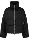 STUDIO TOMBOY high-neck ripstop jacket - Black