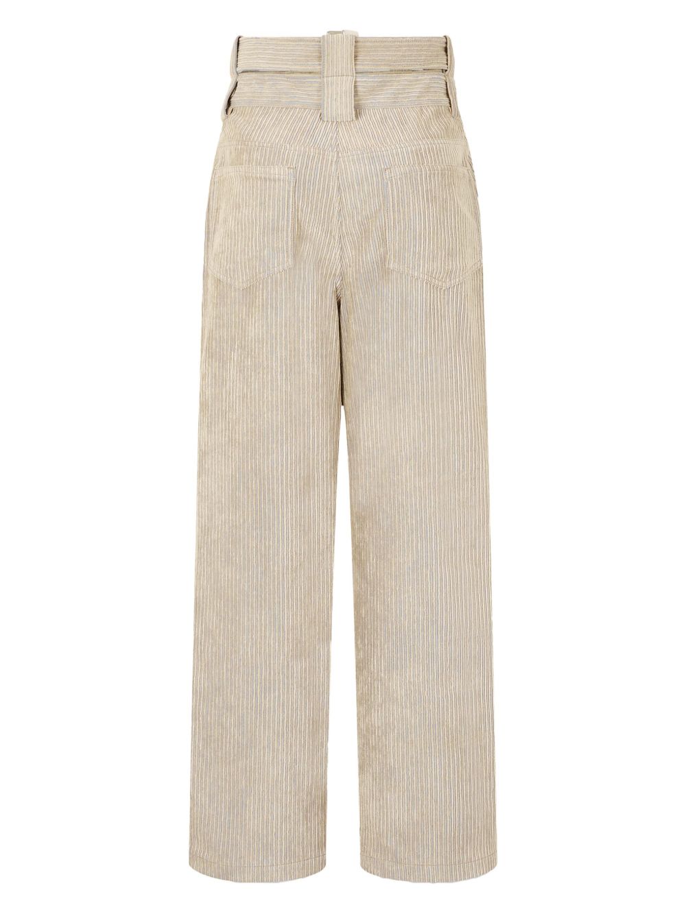 STUDIO TOMBOY Ribfluwelen broek - Beige