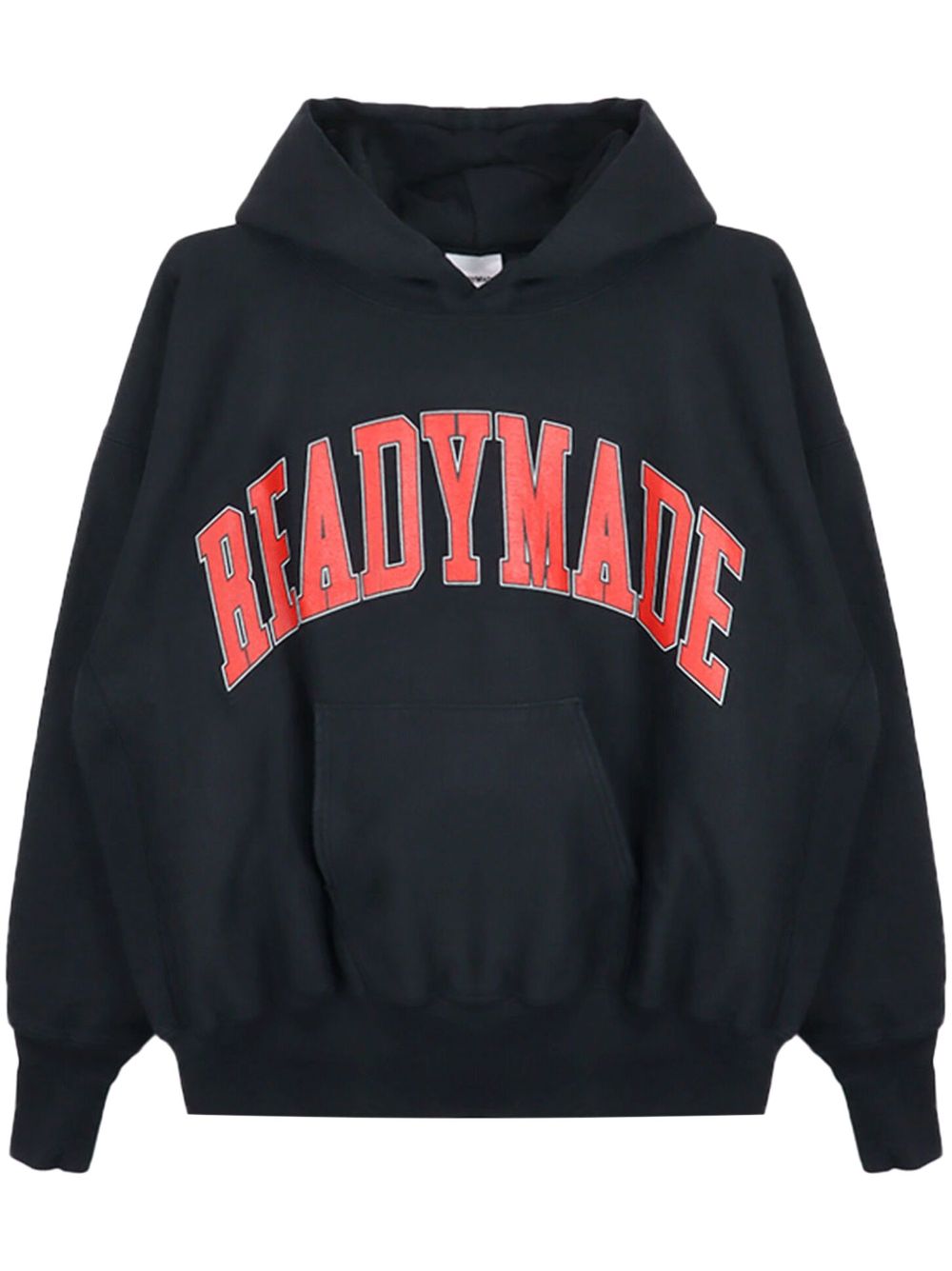 logo-print hoodie