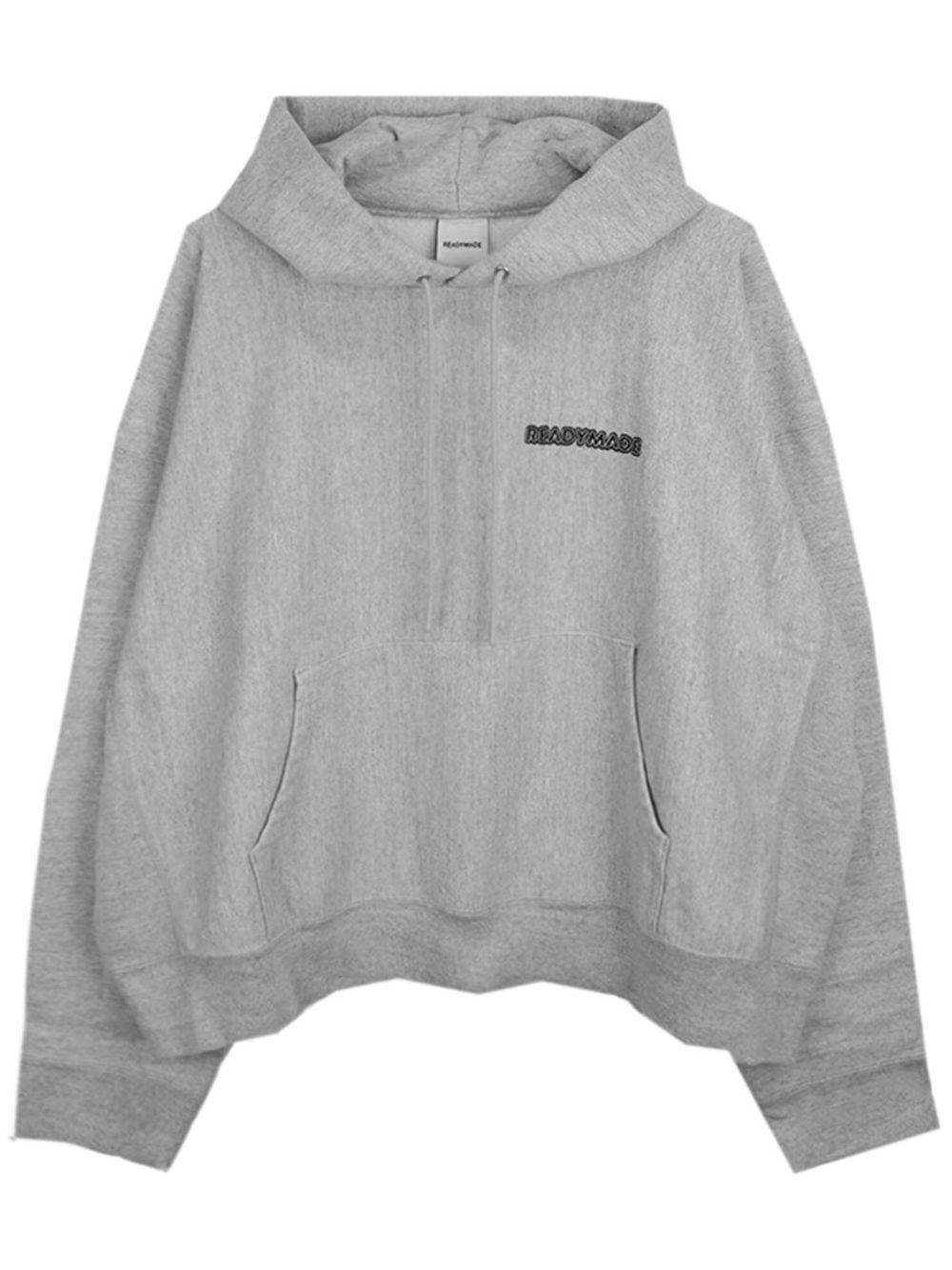 logo-embroidered hoodie