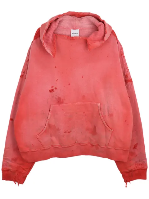 Readymade distressed hoodie