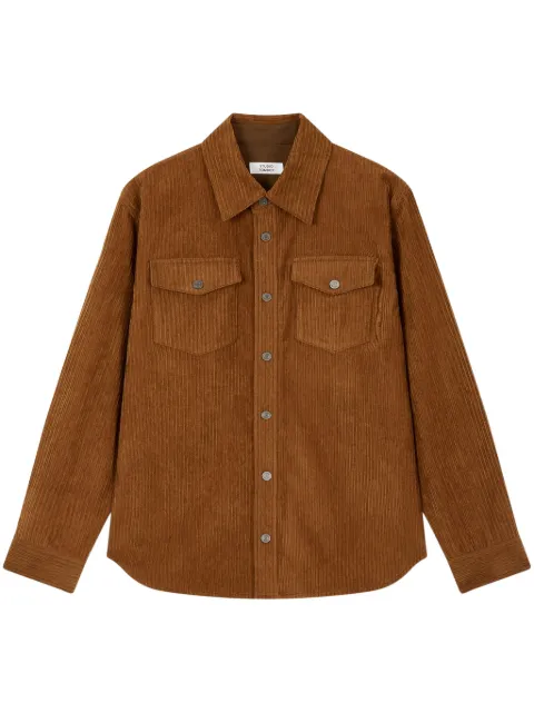 STUDIO TOMBOY corduroy two-pocket shirt