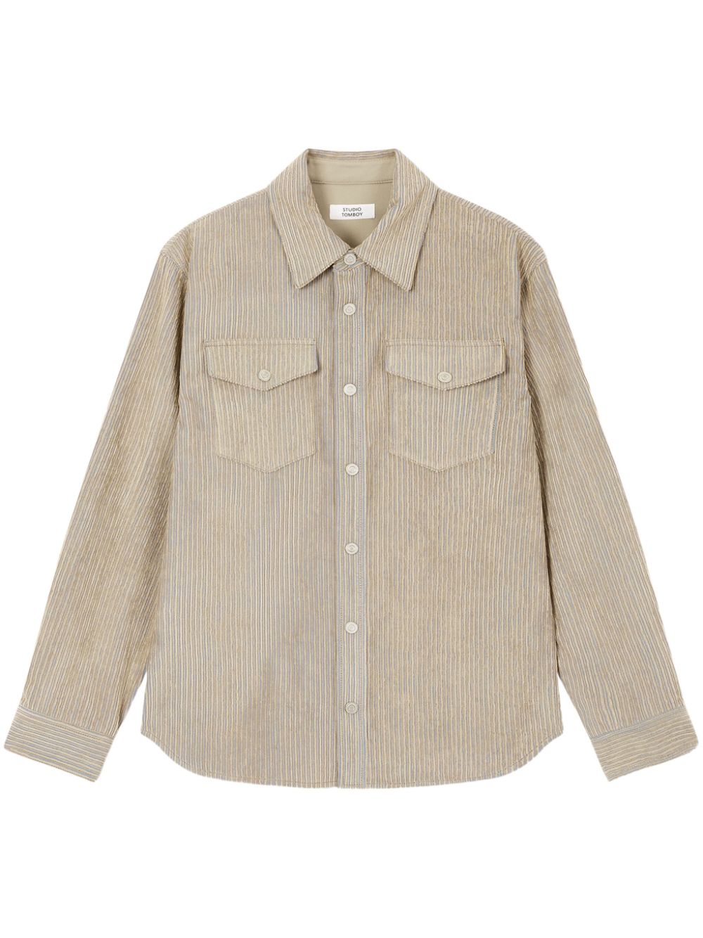 corduroy two-pocket shirt