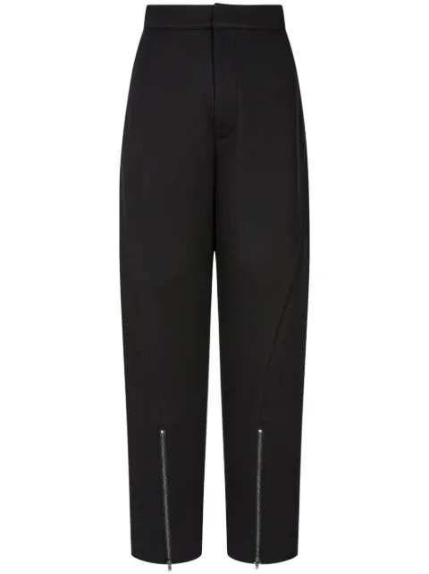 STUDIO TOMBOY neoprene zip-fastening trousers