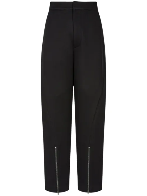 Pantalon en neoprène à fermeture zippée - STUDIO TOMBOY - Modalova